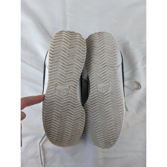 NIKE Cortez 72 904764 102 White Black Shoes Sneakers KIDS Size 7Y Women size 8.5 - Picture 7 of 7